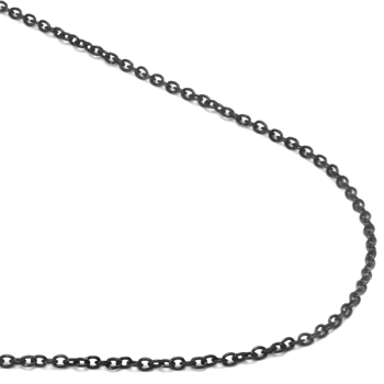 Titanium 6MM Rolo Men's Necklace Chain