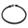 Black Titanium 4MM Franco Link Bracelet