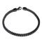 Black Titanium 4MM Franco Link Bracelet