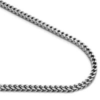 Titanium 4MM Franco Link Necklace Chain