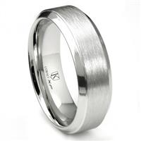 Cobalt Chrome Wedding Bands and Rings - Titanium Kay